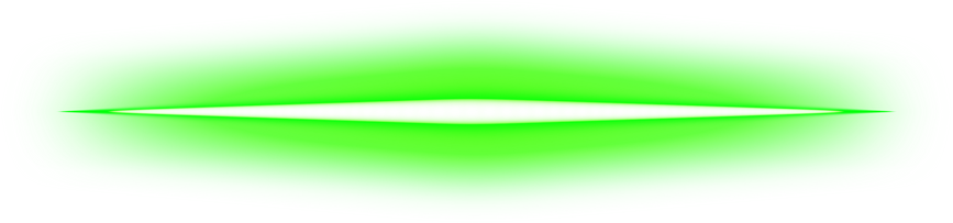 Glowing Green Neon Line